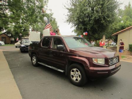 August 2020 Ray Marshall 100th Birthday Drive-By