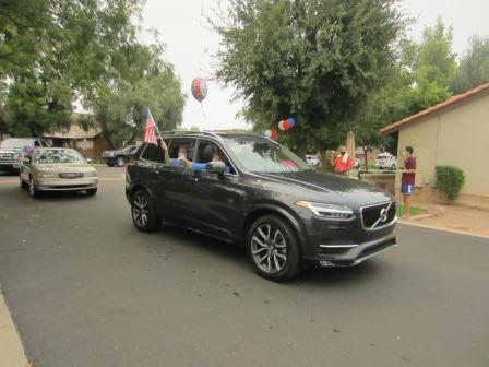 August 2020 Ray Marshall 100th Birthday Drive-By