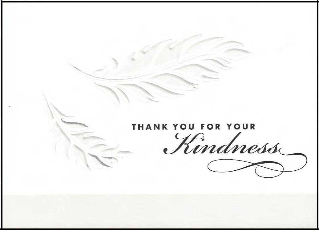 View the Thank You card