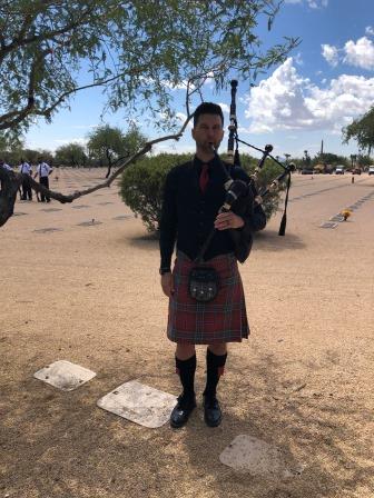 Angus McPherson Eternal Patrol Service Photos