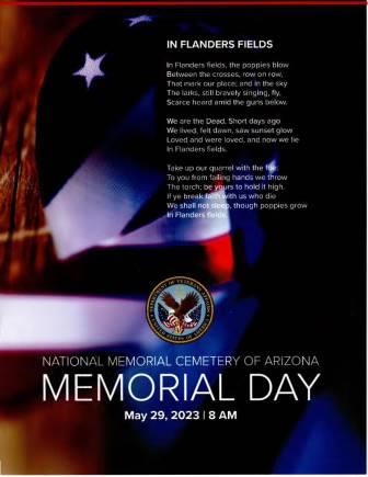 2023 Memorial Day Program