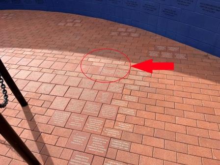 January 2024 ASSM Memorial Brick Paver Installation Photos