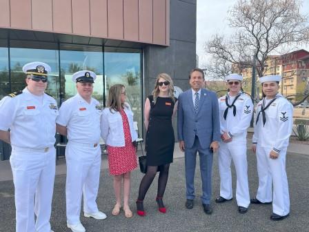 February 2024 Phoenix Navy Week Proclamation Ceremony Photo