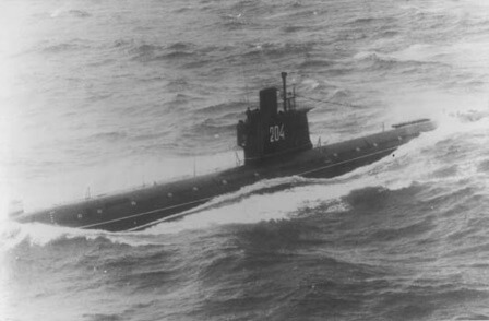 A Romeo class submarine.