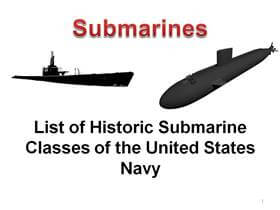 Click here for the Submarine Glossary